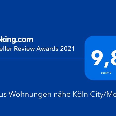 Luxus Wohnungen Naehe Koeln City/Messe Бергиш-Гладбах Экстерьер фото